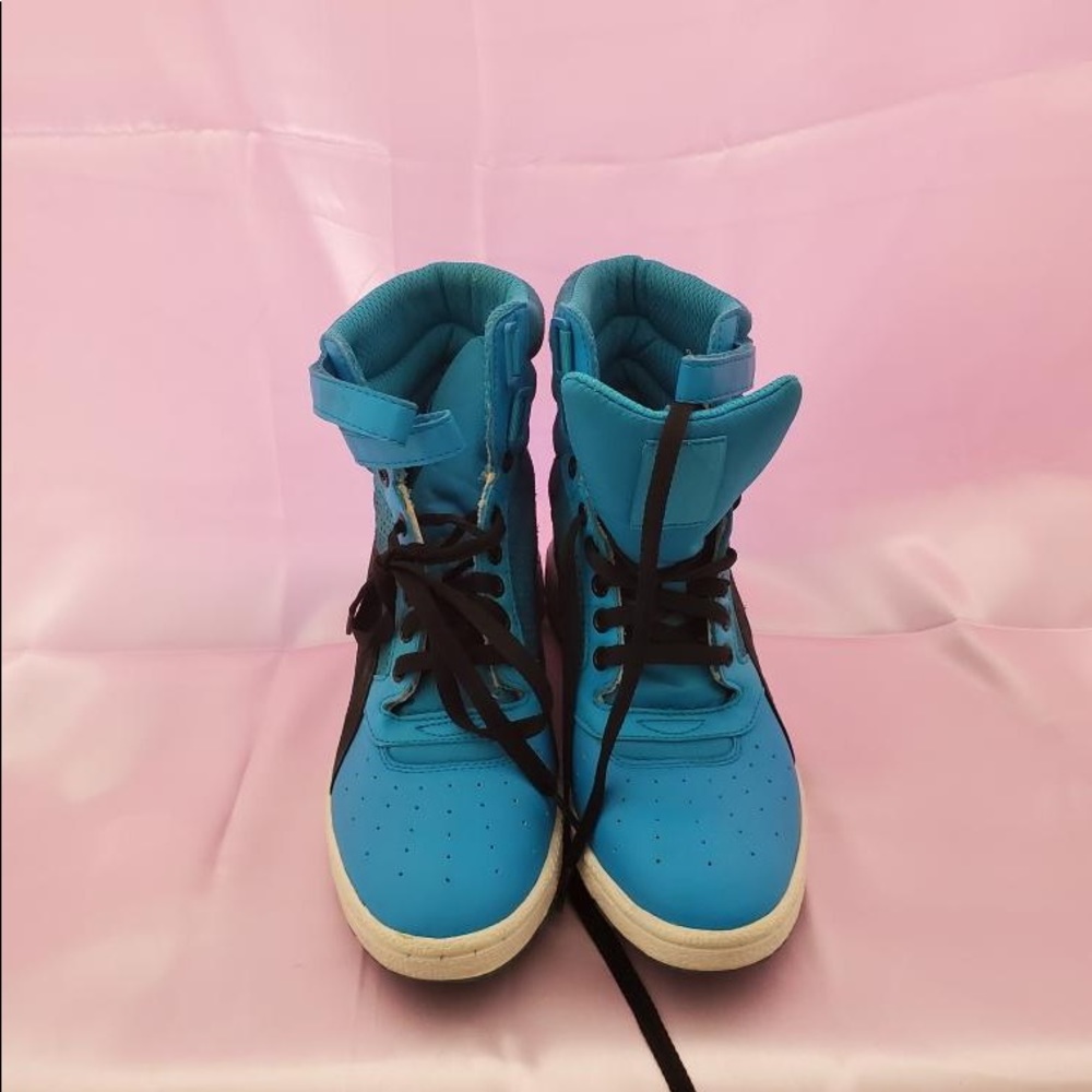 Blue High tops